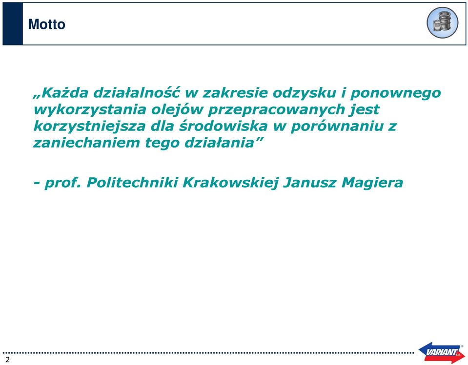 korzystniejsza dla środowiska w porównaniu z