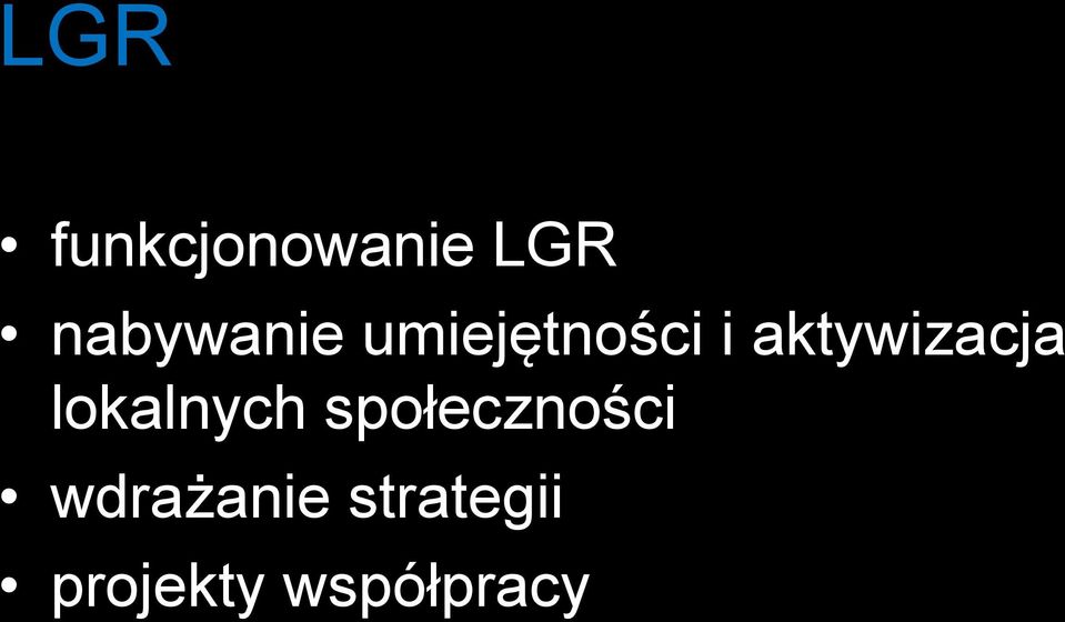 społeczności wdrażanie strategii