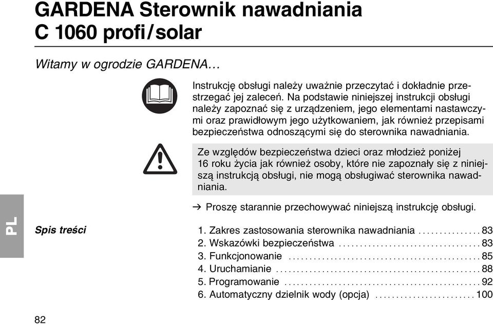 sterownika nawadniania.