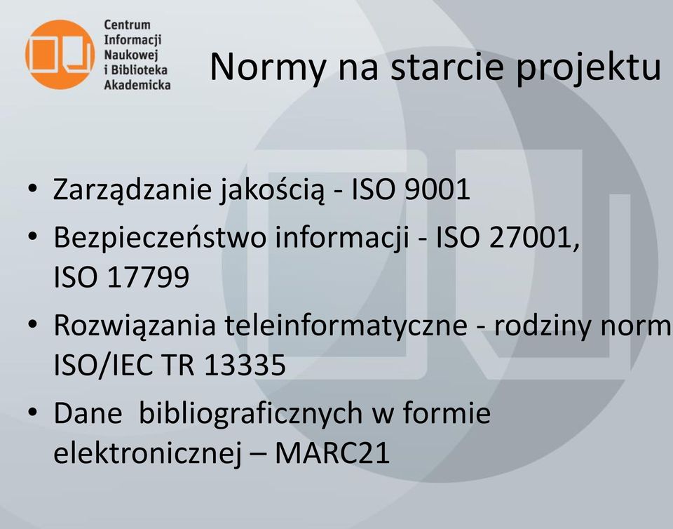 Rozwiązania teleinformatyczne - rodziny norm ISO/IEC TR