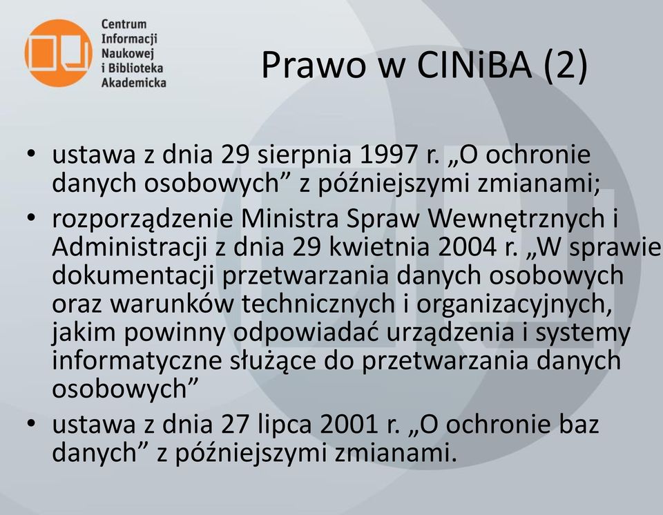 dnia 29 kwietnia 2004 r.