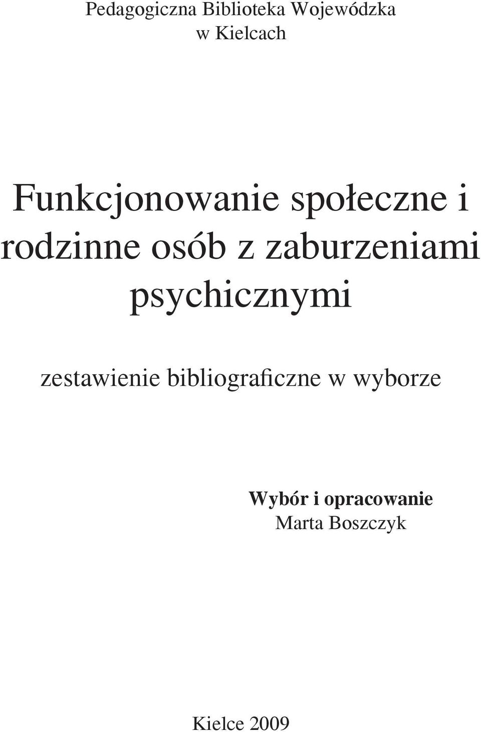 zaburzeniami psychicznymi zestawienie