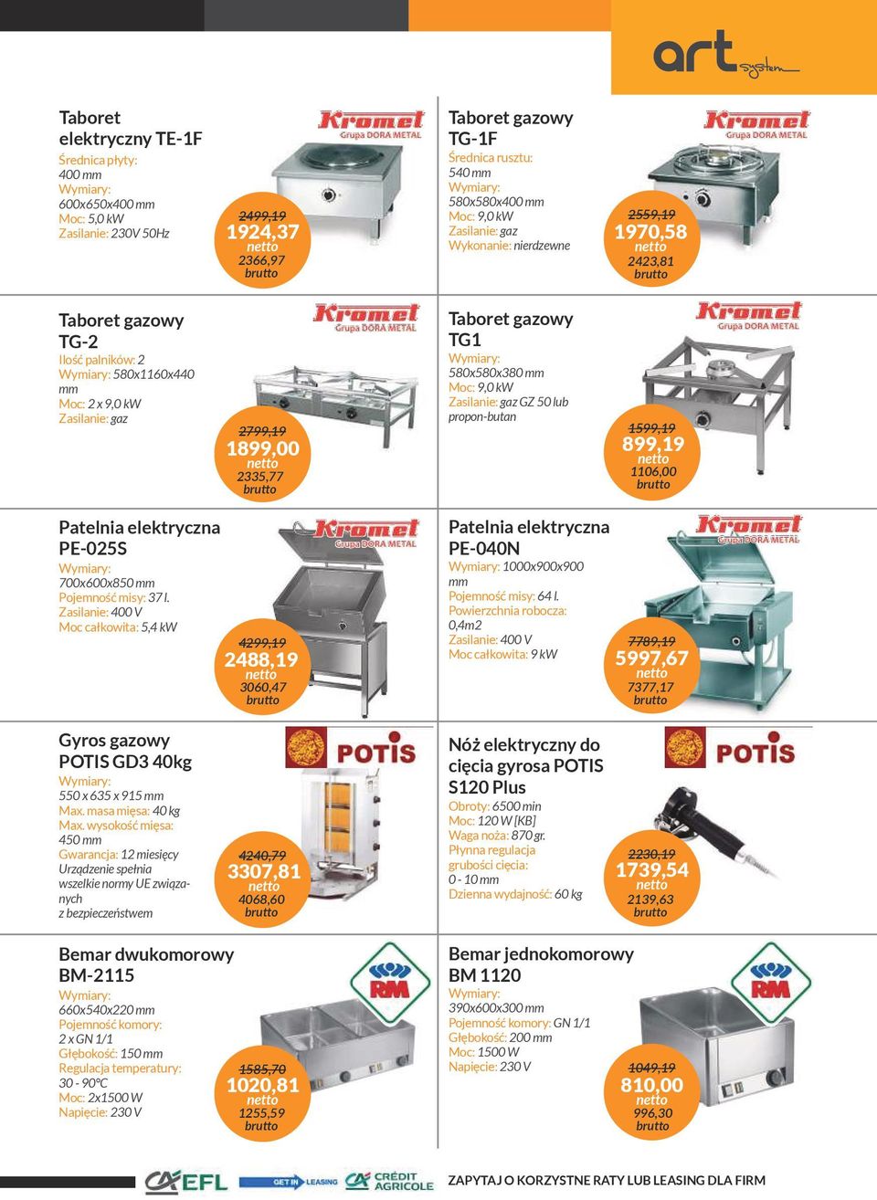 9,0 kw Zasilanie: gaz GZ 50 lub propon-butan 1599,19 899,19 1106,00 Patelnia elektryczna PE-025S 700x600x850 mm Pojemność misy: 37 l.