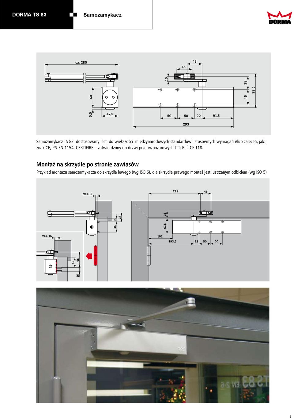 Ref. CF 118.