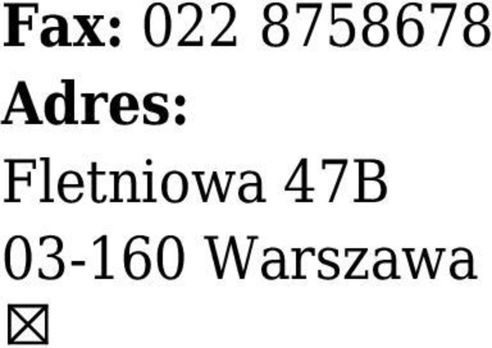 Adres: