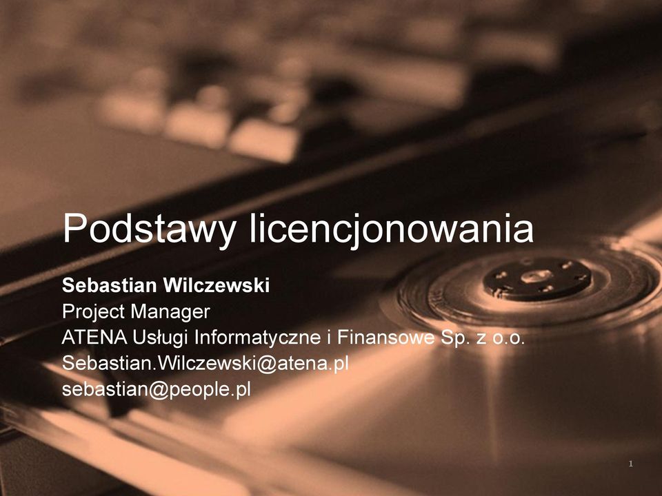 Informatyczne i Finansowe Sp. z o.o. Sebastian.