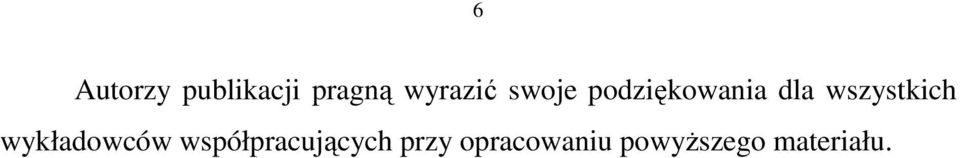 wszystkich wykładowców