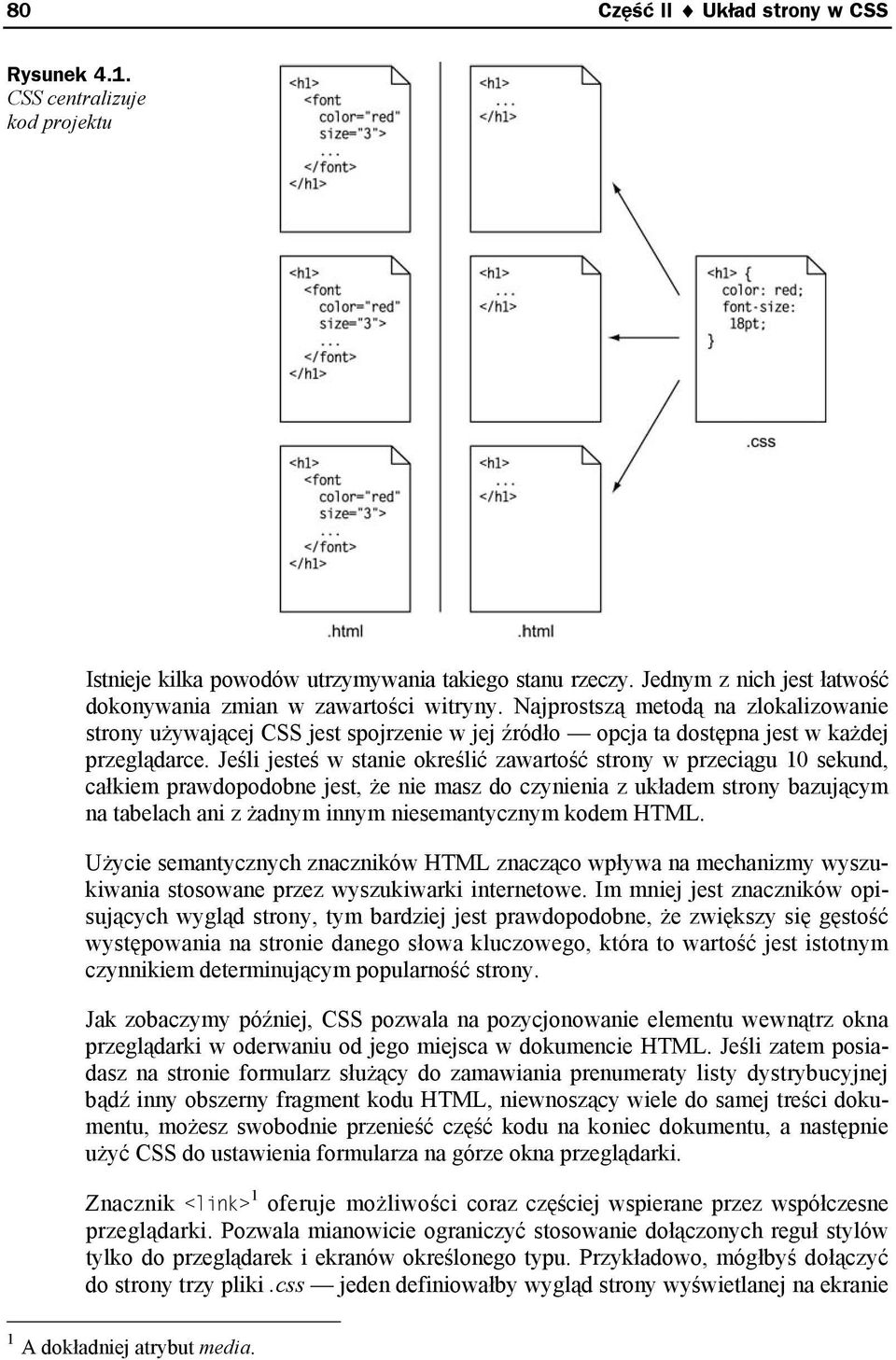 Jeśli jesteś w stanie określić zawartość strony w przeciągu 10 sekund, całkiem prawdopodobne jest, że nie masz do czynienia z układem strony bazującym na tabelach ani z żadnym innym niesemantycznym