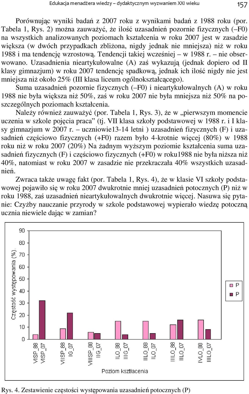 mniejsza) niŝ w roku 1988 i ma tendencję wzrostową. Tendencji takiej wcześniej w 1988 r. nie obserwowano.
