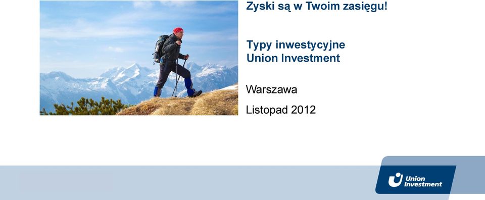 Typy inwestycyjne