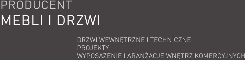 TECHNICZNE PROJEKTY