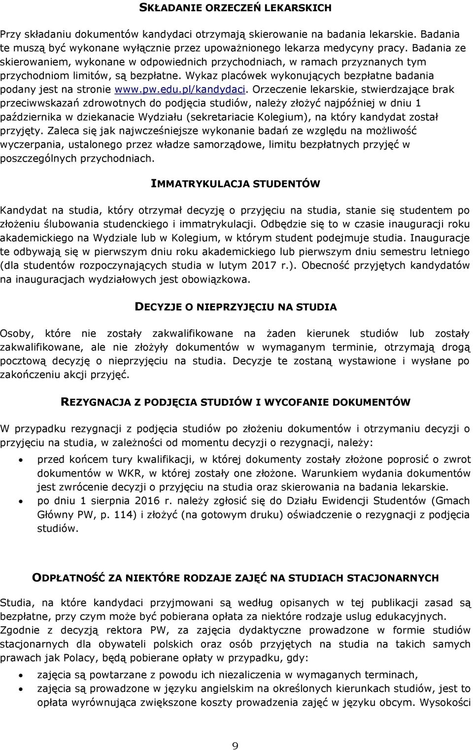 pw.edu.pl/kandydaci.