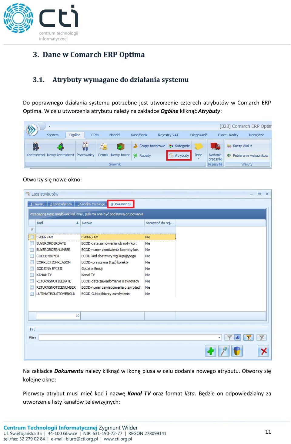 ERP Optima.