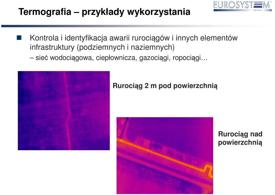 (podziemnych i naziemnych) sieć wodociągowa, ciepłownicza,