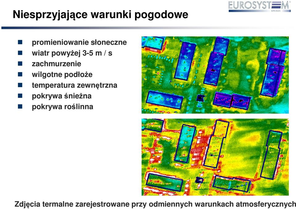 temperatura zewnętrzna pokrywa śnieżna pokrywa roślinna