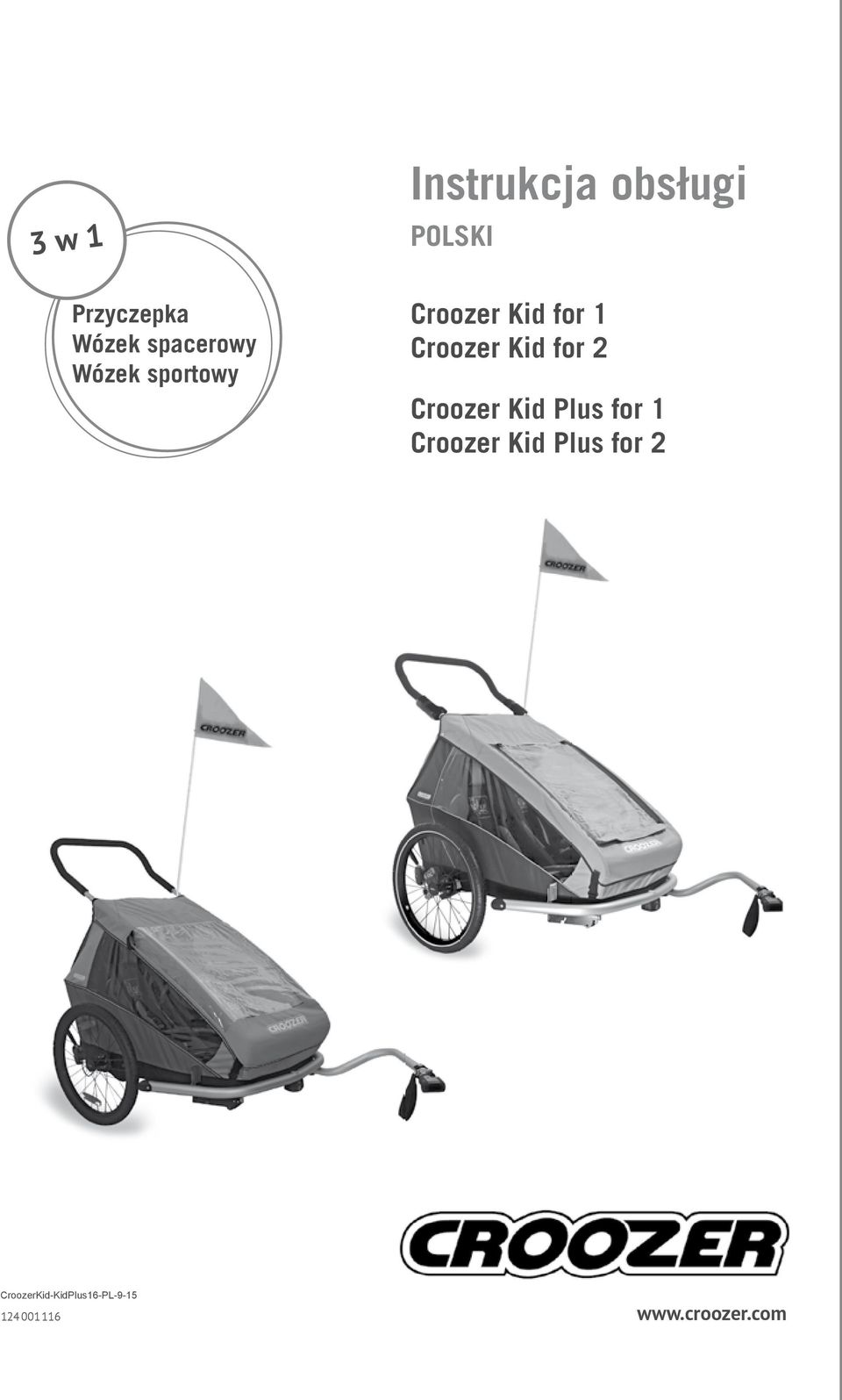 Kid for Croozer Kid for Croozer Kid Plus