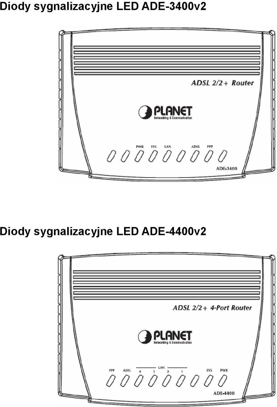 LED ADE-3400v2  