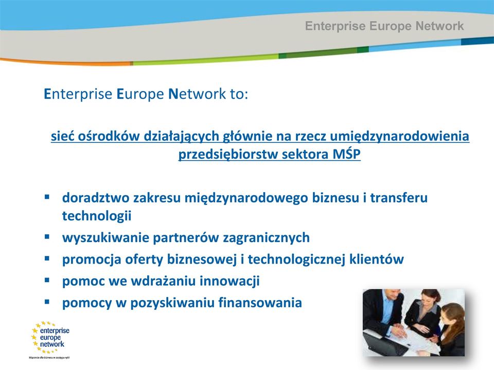zakresu międzynarodowego biznesu i transferu technologii wyszukiwanie partnerów zagranicznych