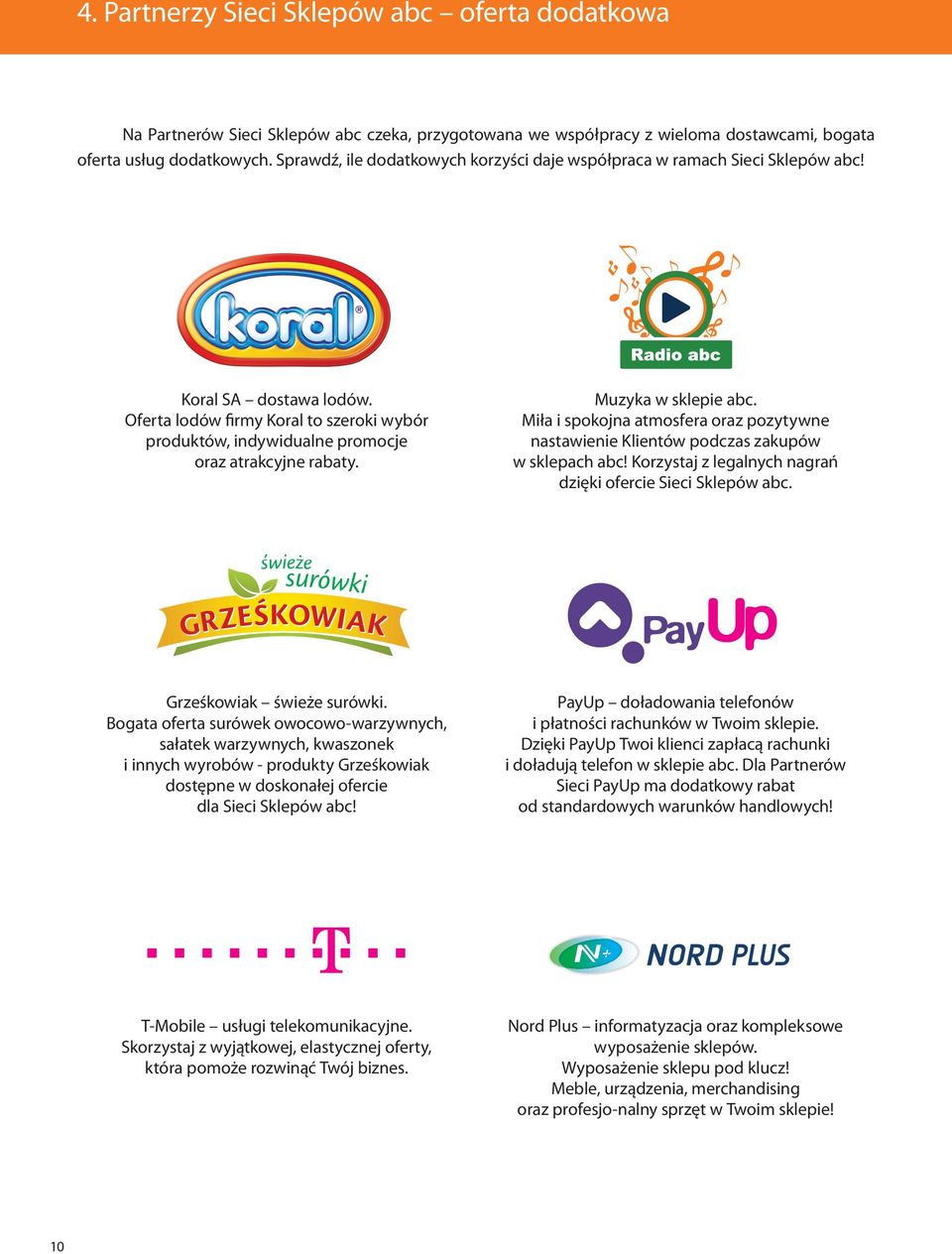 Muzyka w sklepie abc. Miła i spokojna atmosfera oraz pozytywne nastawienie Klientów podczas zakupów w sklepach abc! Korzystaj z legalnych nagrań dzięki ofercie Sieci Sklepów abc.