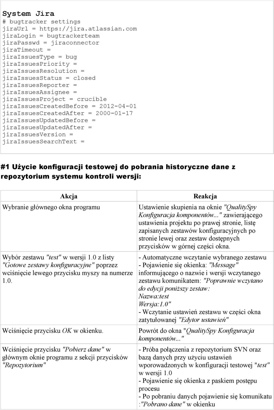 jiraissuesassignee = jiraissuesproject = crucible jiraissuescreatedbefore = 2012-04-01 jiraissuescreatedafter = 2000-01-17 jiraissuesupdatedbefore = jiraissuesupdatedafter = jiraissuesversion =