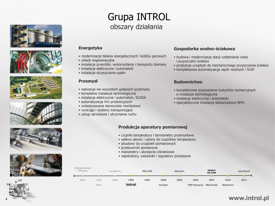 i automatyki instalacje oczyszczania spalin Przemysł Budownictwo kompleksowe wyposażenie budynków komercyjnych w instalacje technologiczne instalacje elektryczne i automatyki specjalistyczne