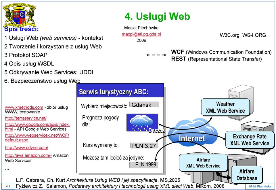 com/ http://aws.amazon.com/- Amazon Web Services Serwis turystyczny ABC: Wybierz miejscowość: Prognoza pogody dla: Kurs wymiany to: Możesz tam lecieć za jedyne: PLN 1999 4.