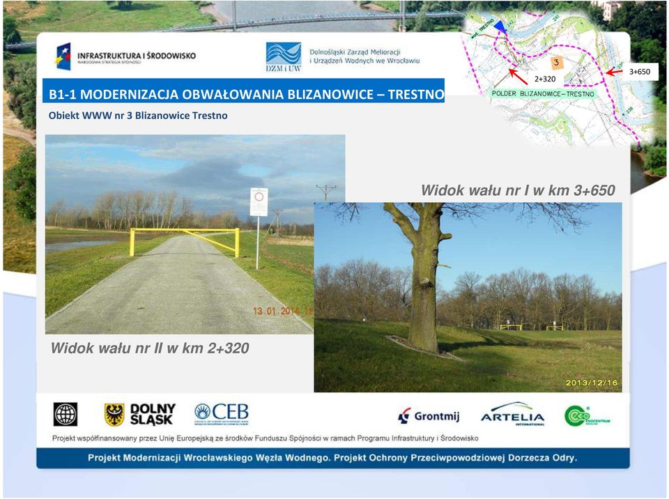 Blizanowice Trestno 2+320 3+650 Widok