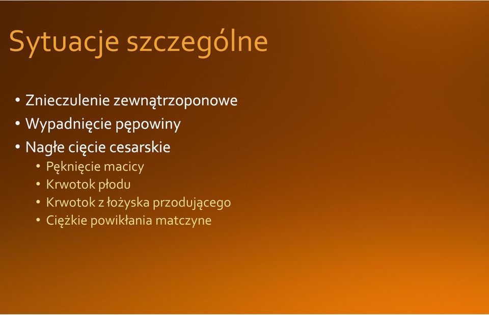 płodu Krwotok z łożyska