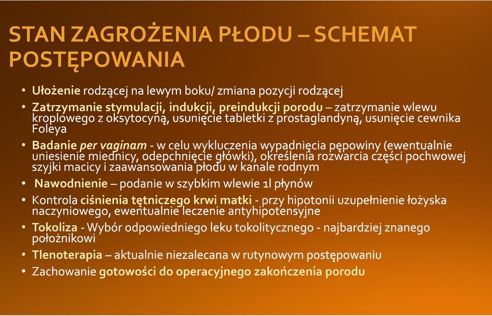 Badanie per vaginam Nawodnienie ciśnienia tętniczego krwi