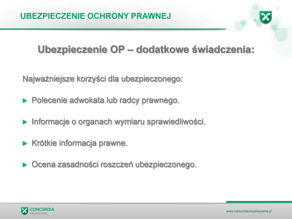 prawnego. Informacje o organach wymiaru sprawiedliwości.