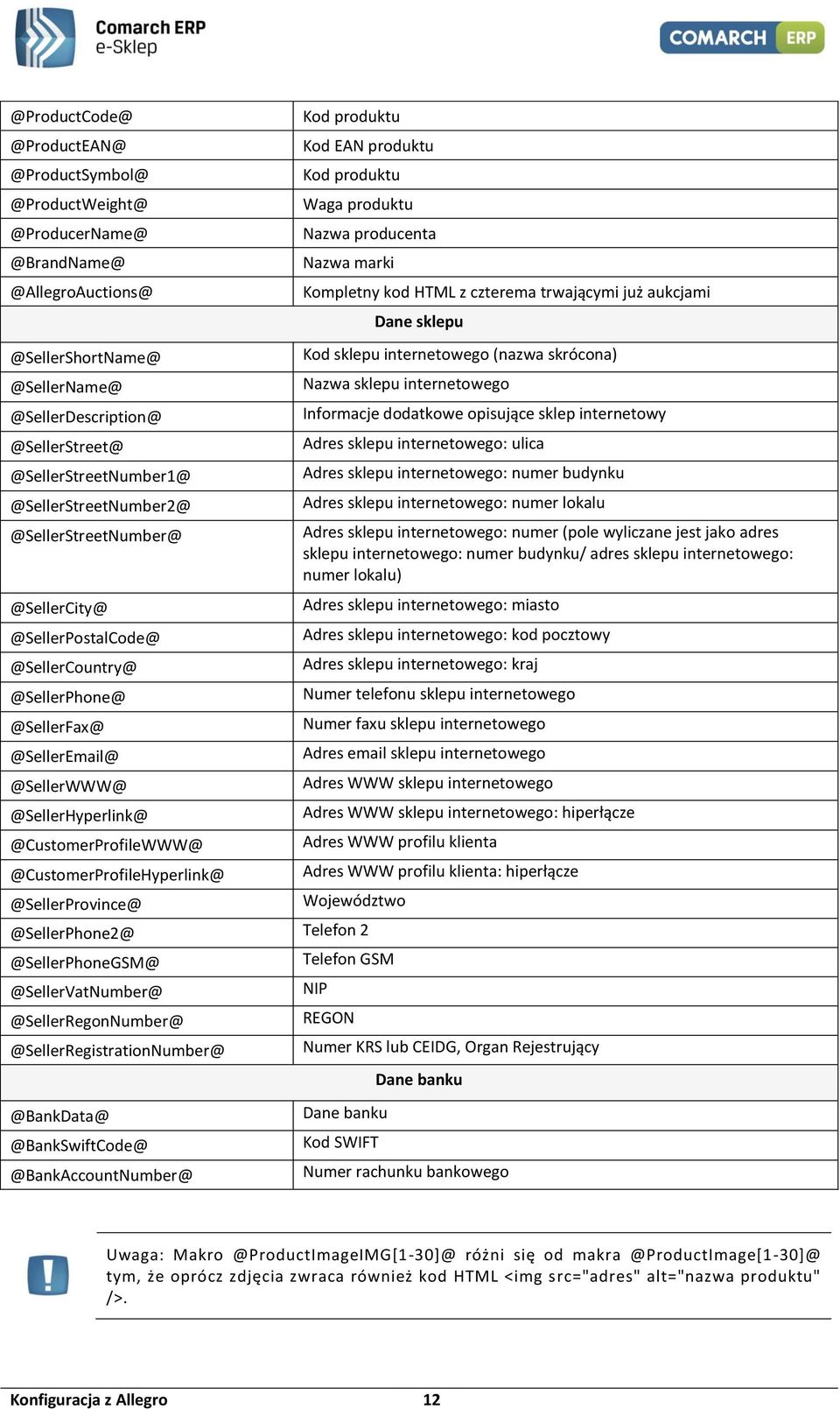 @SellerPostalCode@ @SellerCountry@ @SellerPhone@ @SellerFax@ @SellerEmail@ @SellerWWW@ @SellerHyperlink@ @CustomerProfileWWW@ @CustomerProfileHyperlink@ @SellerProvince@ Kod sklepu internetowego