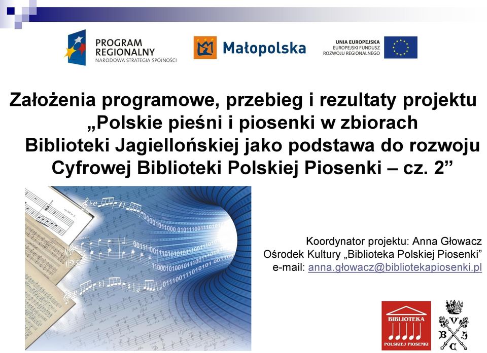 Cyfrowej Biblioteki Polskiej Piosenki cz.