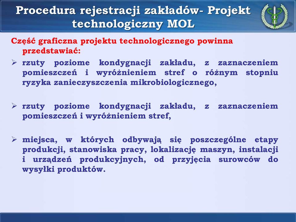 mikrobiologicznego, rzuty poziome kondygnacji zakładu, z zaznaczeniem pomieszczeń i wyróżnieniem stref, miejsca, w których odbywają