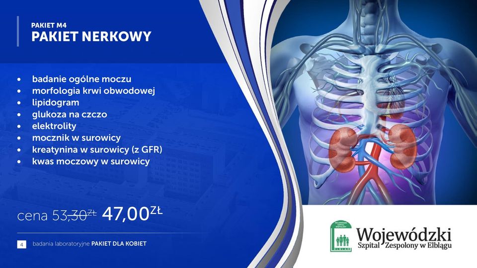 mocznik w surowicy w surowicy (z GFR) kwas moczowy w