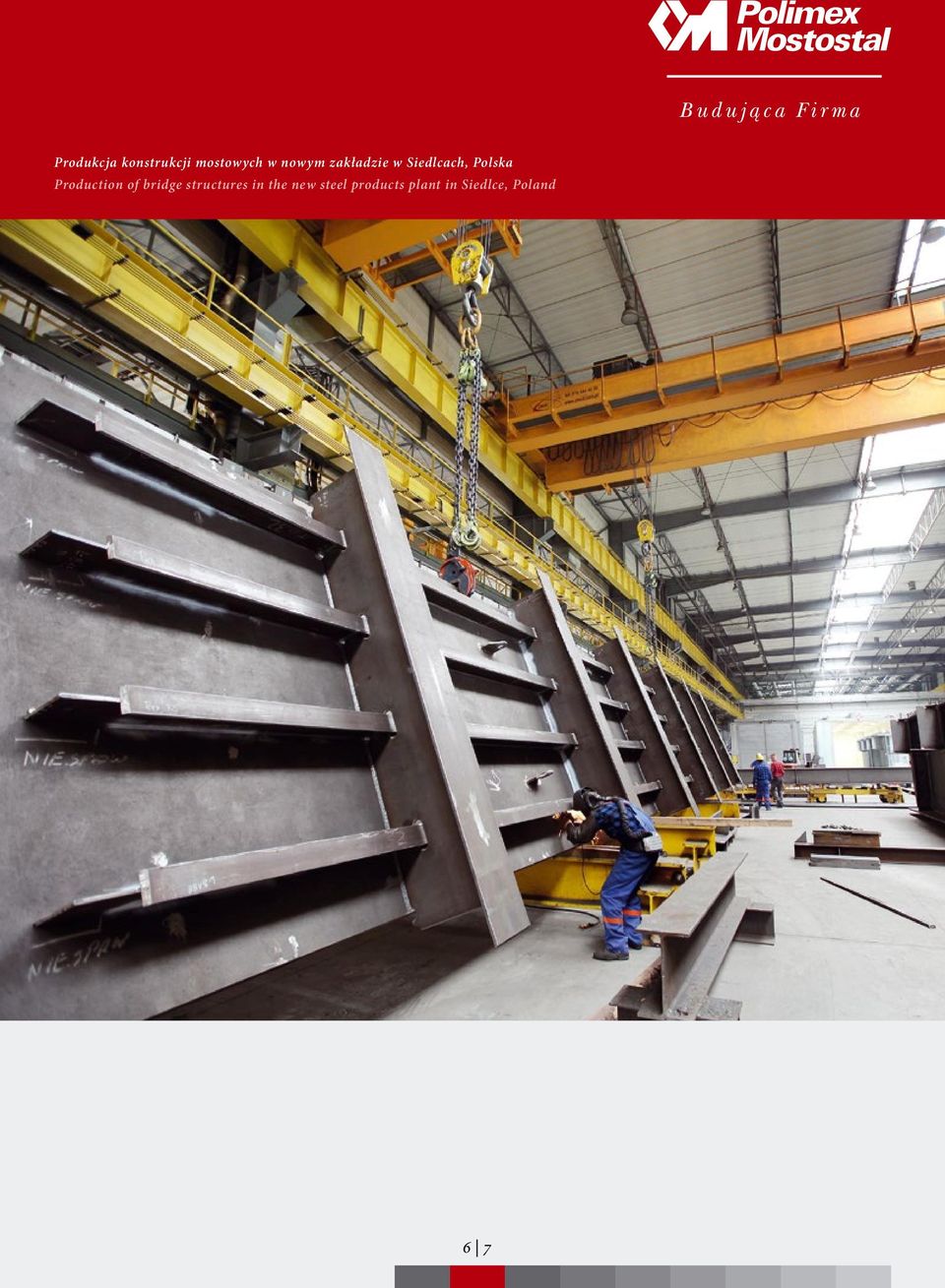 Production of bridge structures in the