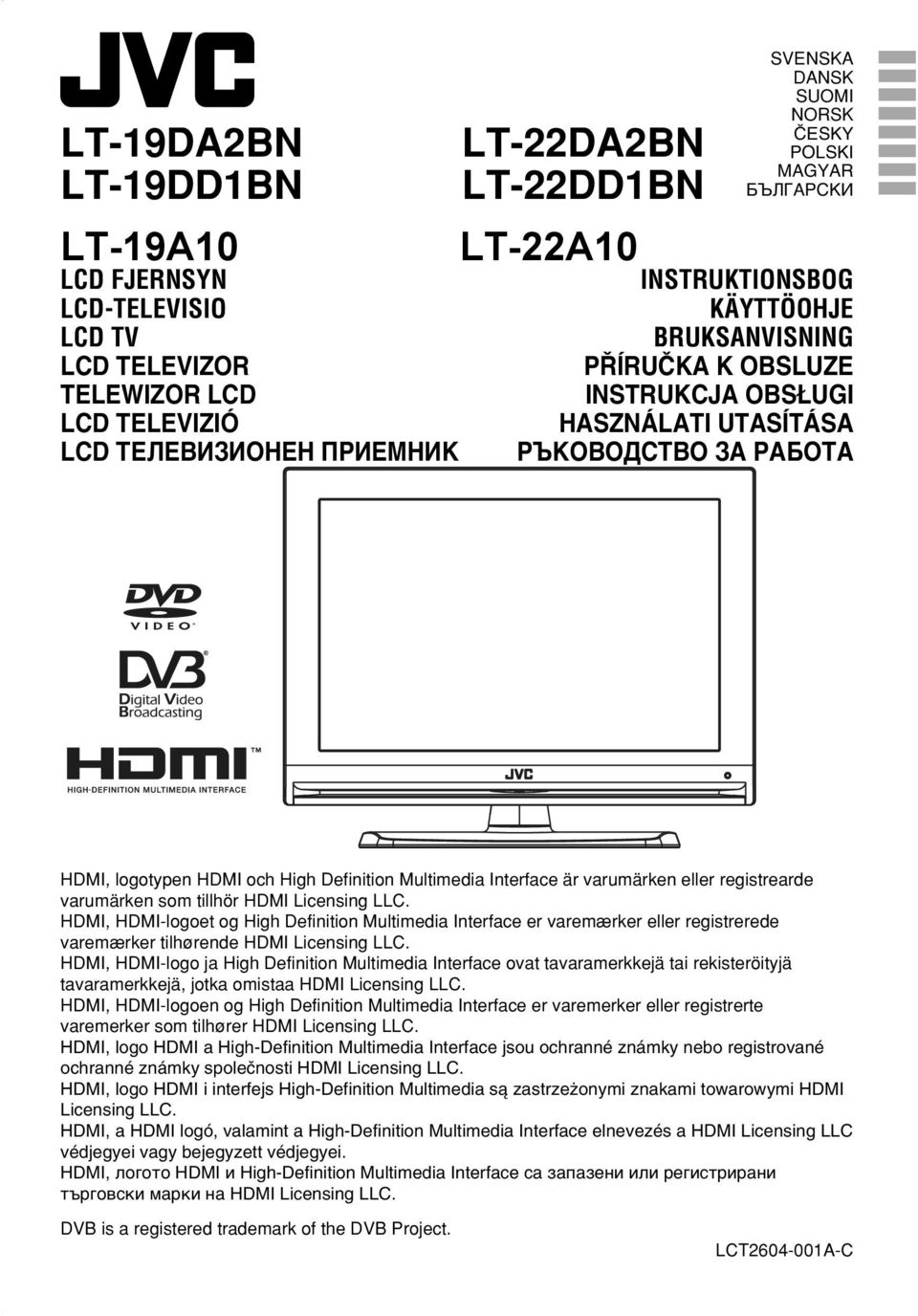 Interface är varumärken eller registrearde varumärken som tillhör HDMI Licensing LLC.