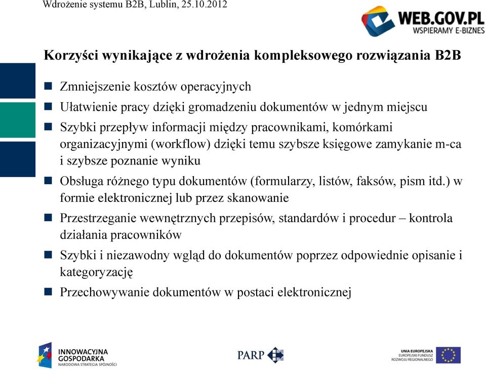 różnego typu dokumentów (formularzy, listów, faksów, pism itd.