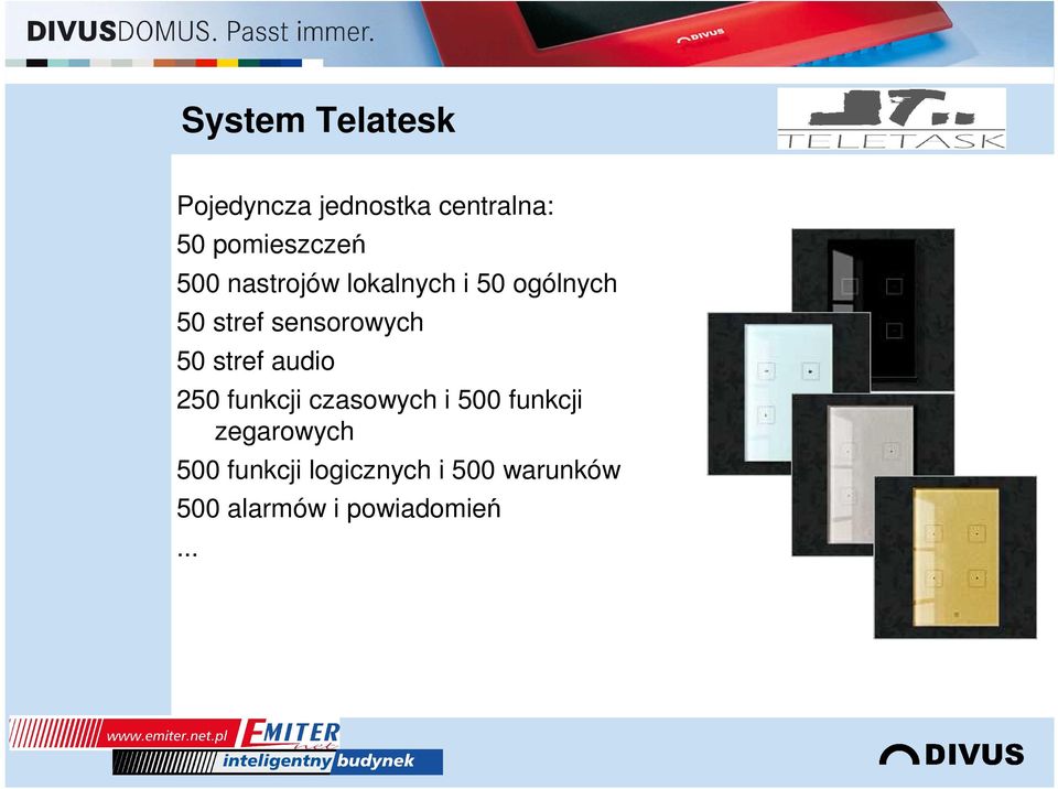 stref audio 250 funkcji czasowych i 500 funkcji zegarowych 500