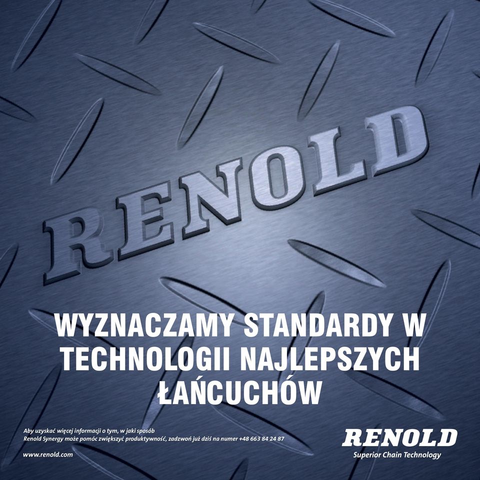 sposób Renold Synergy może pomóc zwiększyć