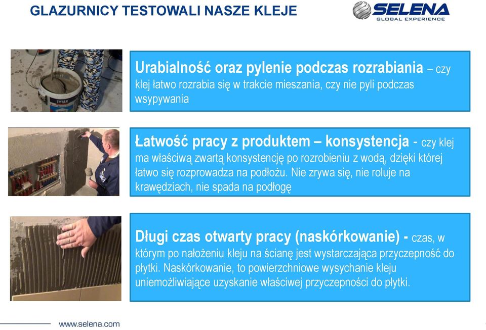 na podłożu.