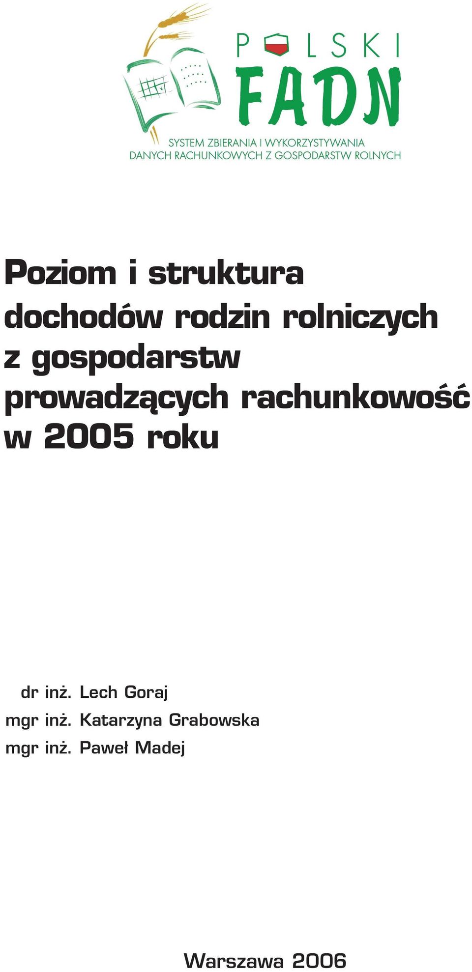 rachunkowość w 2005 roku dr inż.