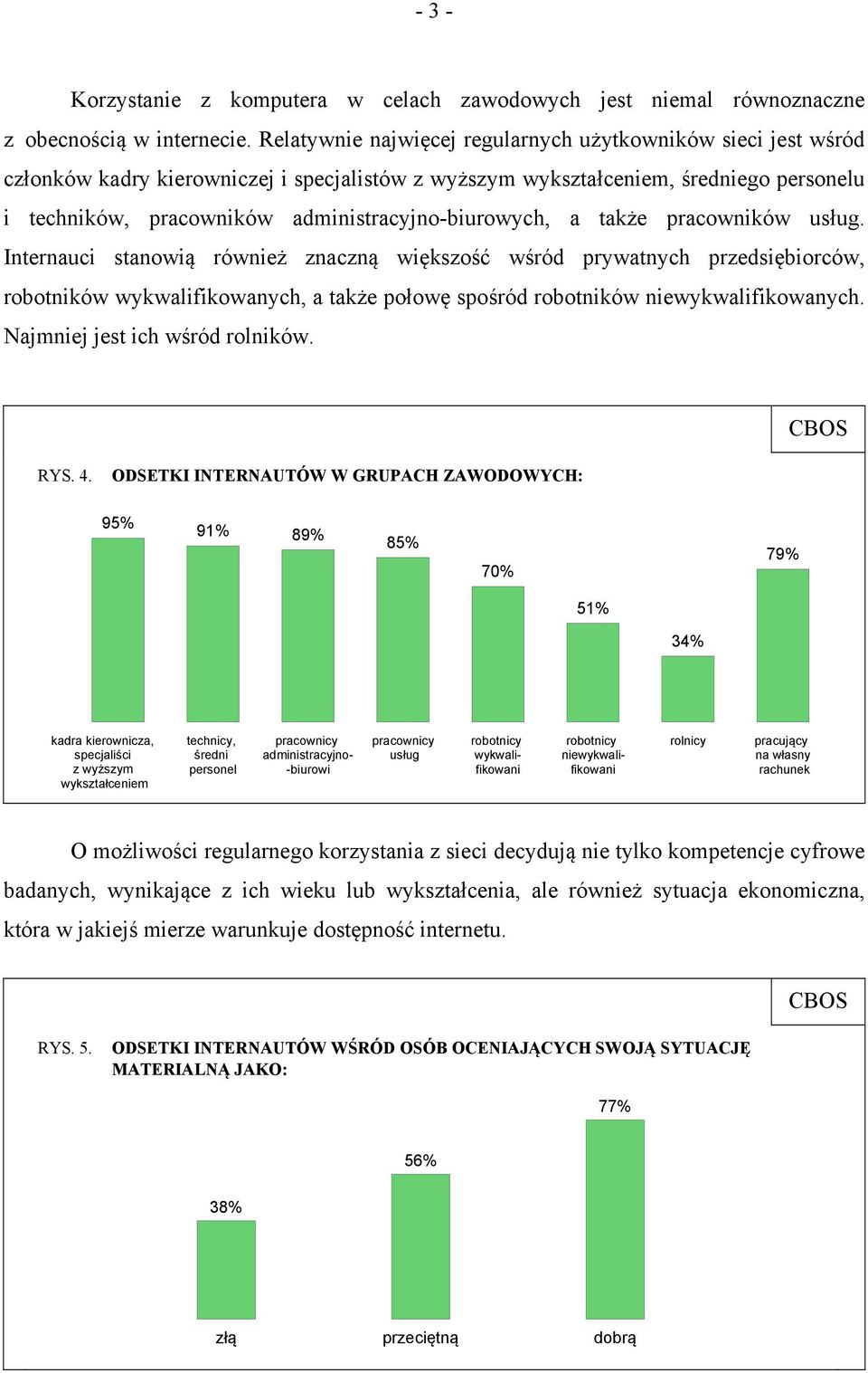 administracyjno-biurowych, a także pracowników usług.