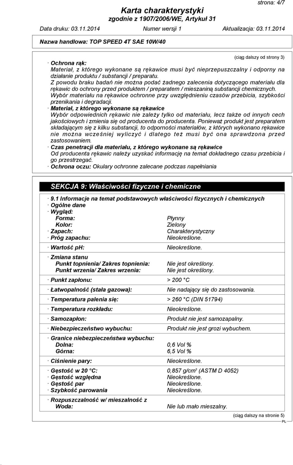 Wybór materiału na rękawice ochronne przy uwzględnieniu czasów przebicia, szybkości przenikania i degradacji.