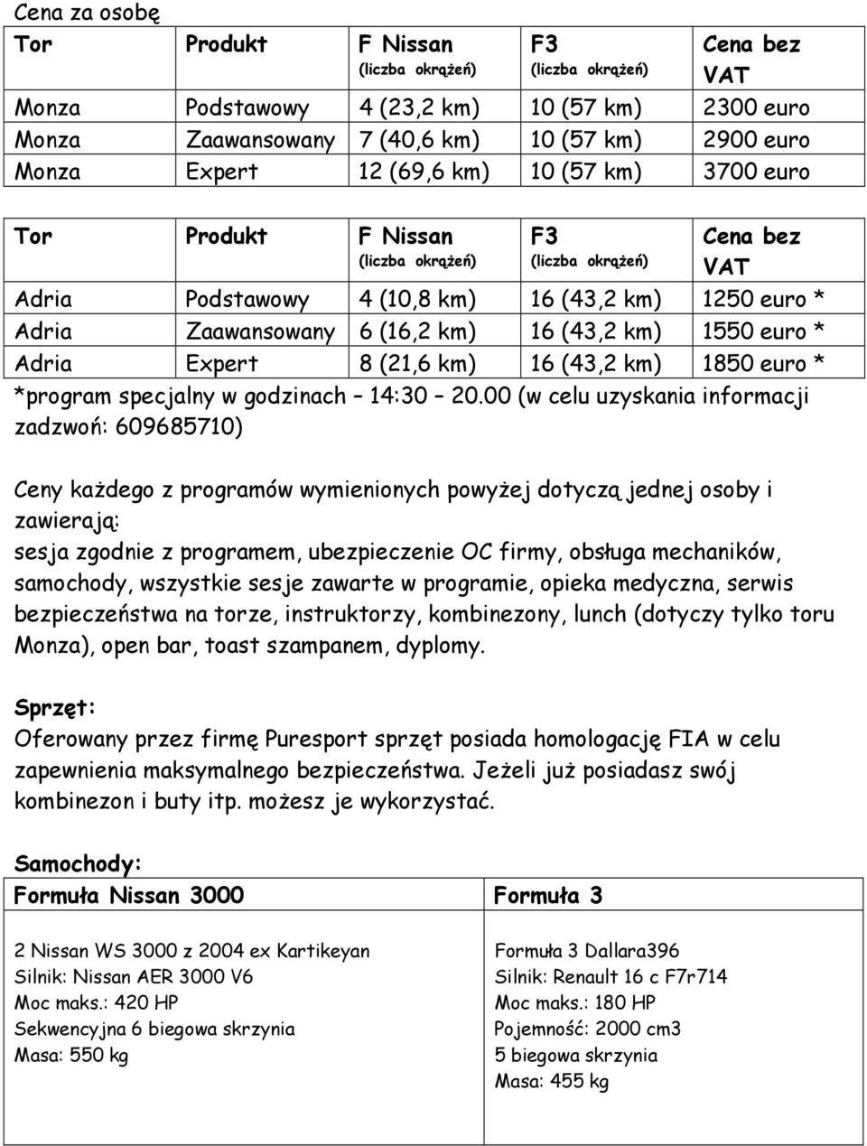 *program specjalny w godzinach 14:30 20.