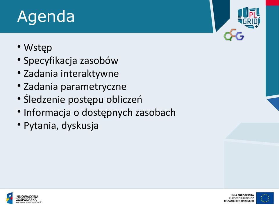 parametryczne Śledzenie postępu