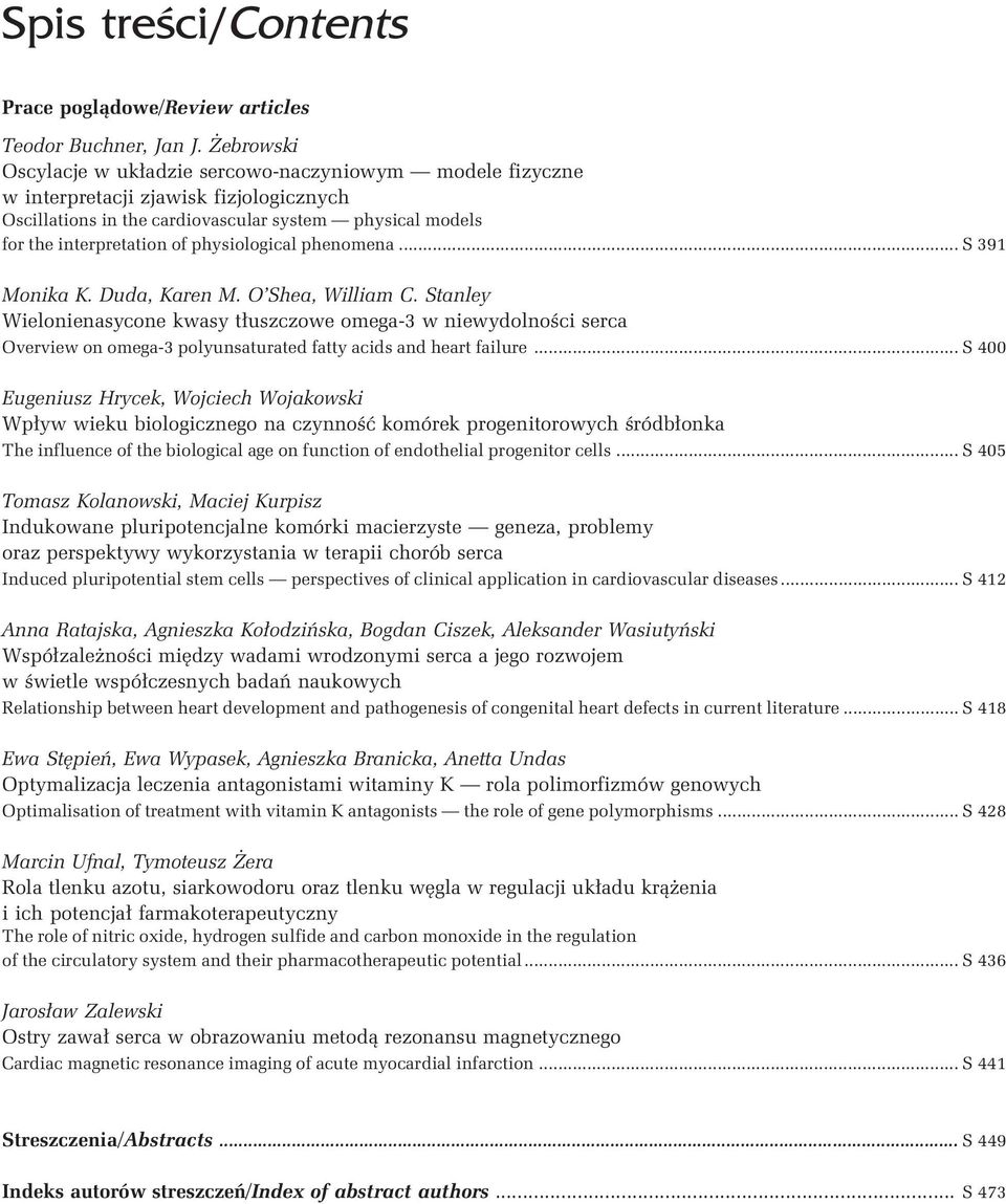 physiological phenomena... S 391 Monika K. Duda, Karen M. O Shea, William C.