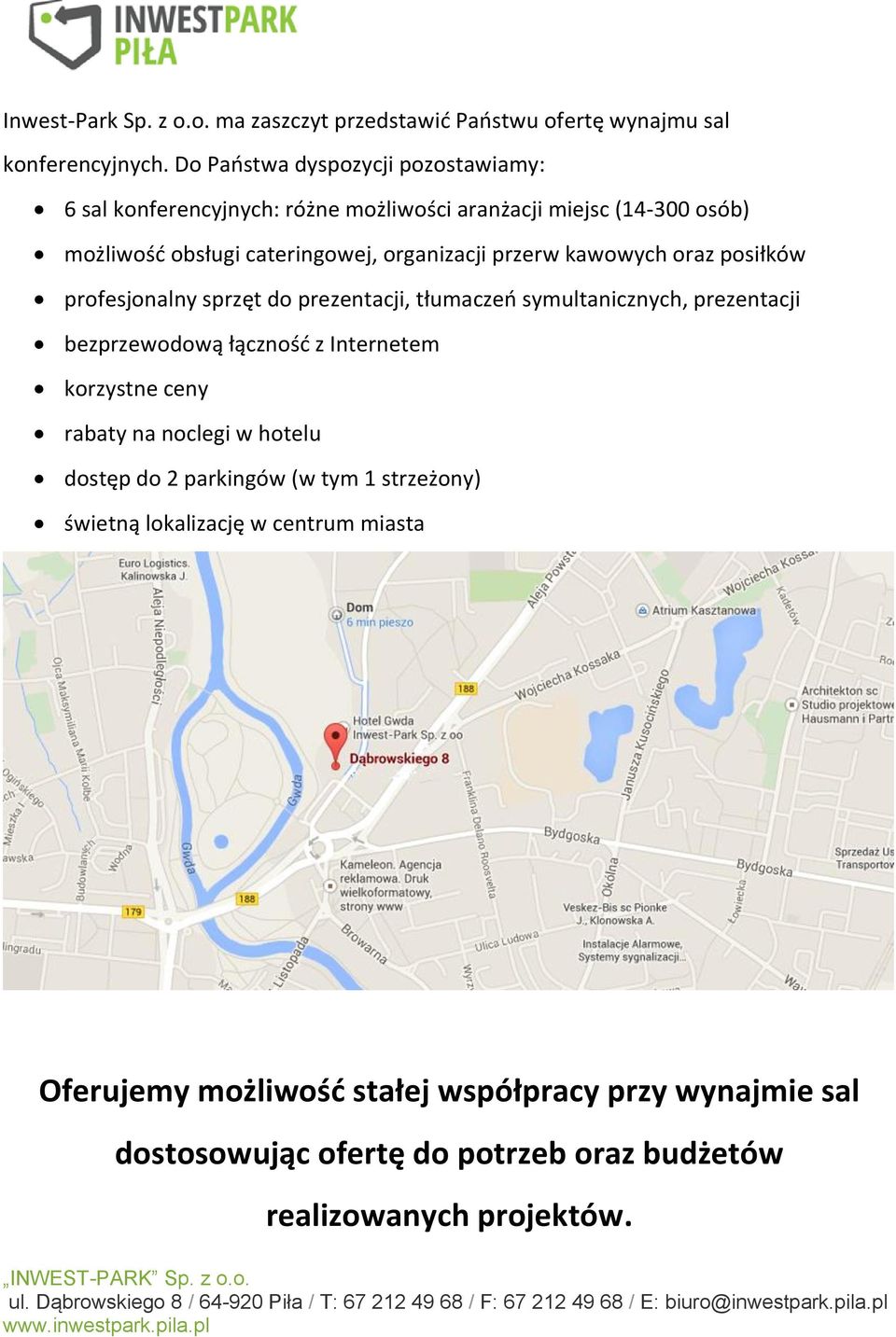 kawowych oraz posiłków profesjonalny sprzęt do prezentacji, tłumaczeń symultanicznych, prezentacji bezprzewodową łączność z Internetem korzystne ceny rabaty