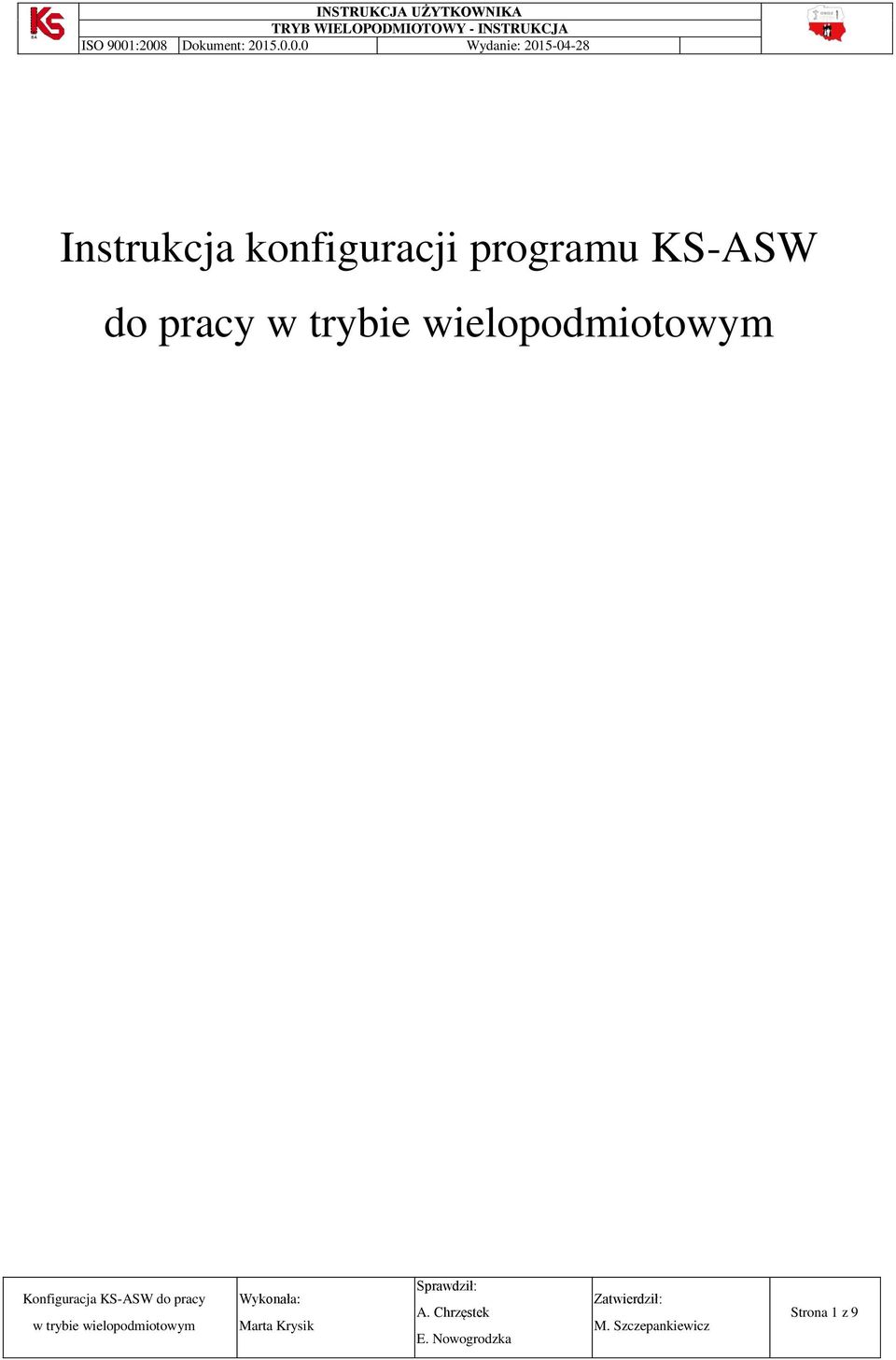 programu KS-ASW