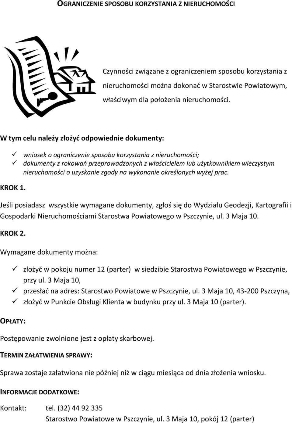 dokumenty z rokowań przeprowadzonych z właścicielem lub użytkownikiem wieczystym nieruchomości o uzyskanie zgody