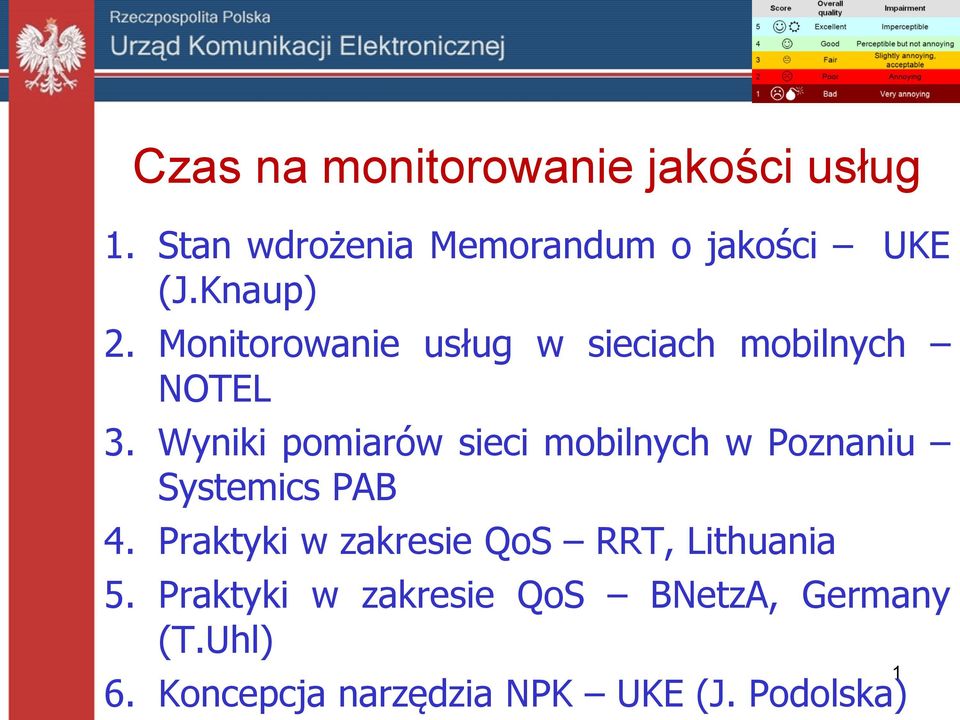 Wyniki pomiarów sieci mobilnych w Poznaniu Systemics PAB 4.